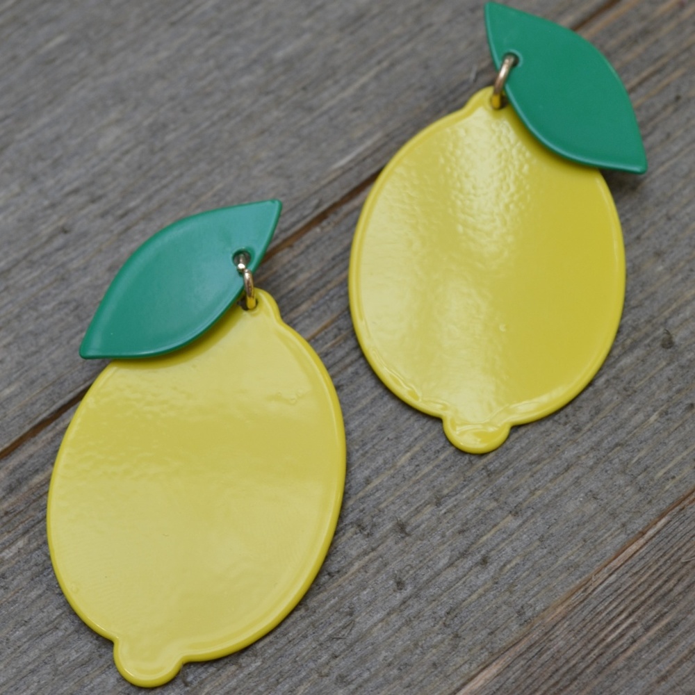 Lemon Earrings